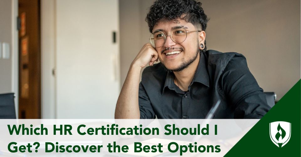 A new HR professional considers their certification options