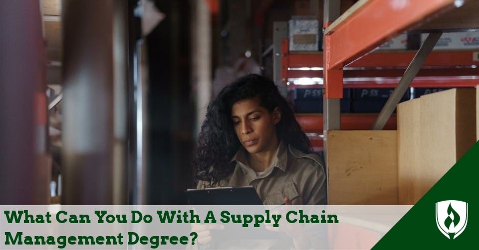 what can you do with a supply chain management degree