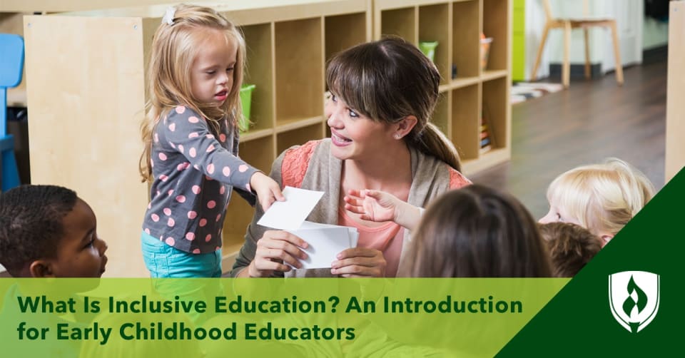 What Is Inclusive Education? An Introduction for Early Childhood Educators