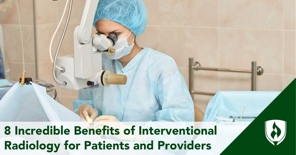 interventional radiology involves careful, precise managing