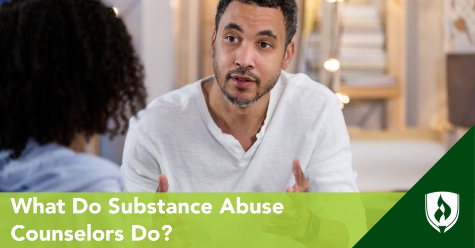 A substance abuse counselor explains something about recovery