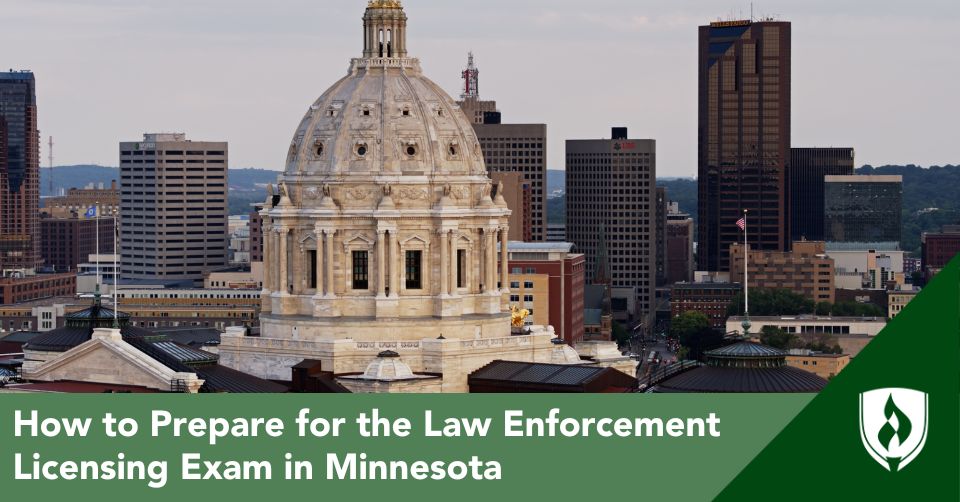 The Minnesota state Capitol and Saint Paul city skyline behind the headline \