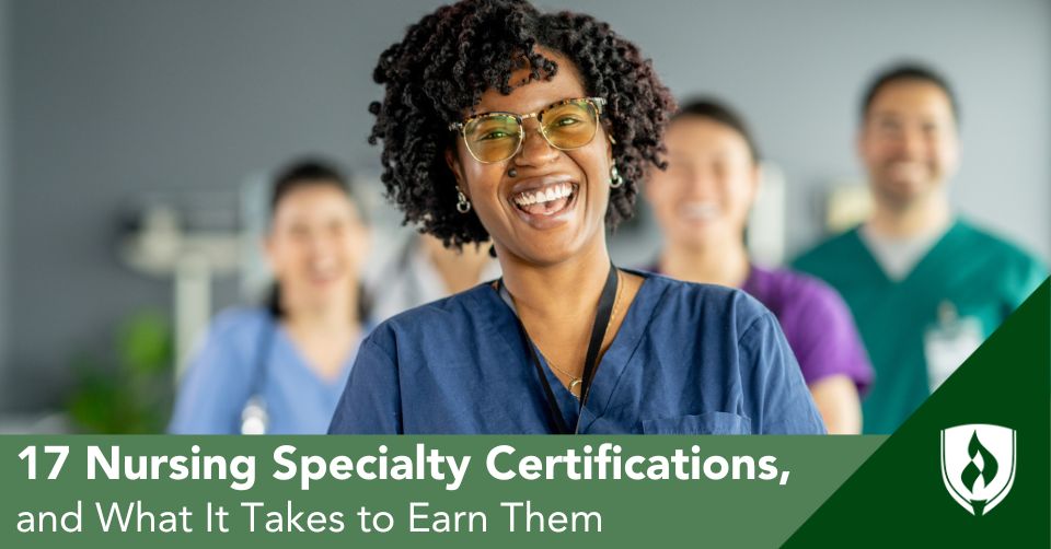 Explore essential nursing specialty certifications to enhance your career growth. Take the next step in your professional journey.