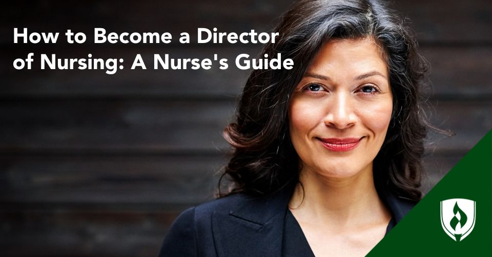 A confident director of nursing looking at camera